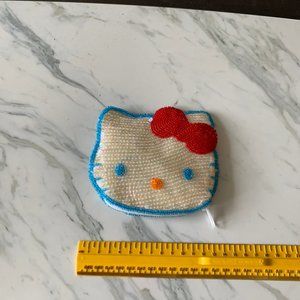 VINTAGE 2006 RARE HELLO KITTY SEQUIN POUCH